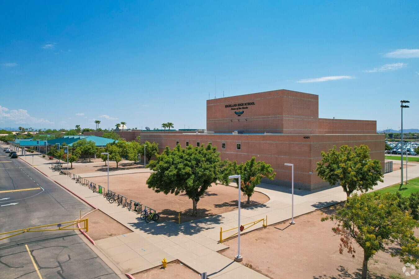 Highland High School campus